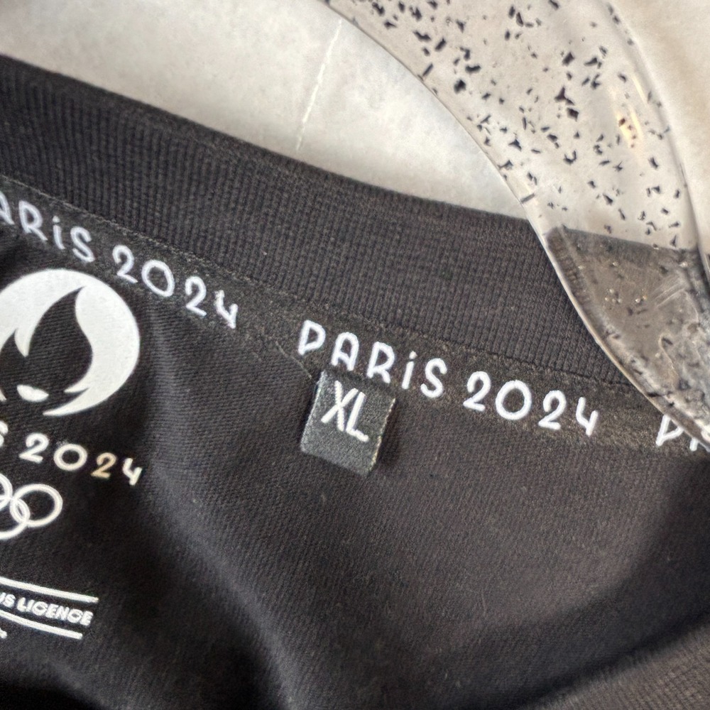Olympic Games Official Licensed Tee Paris 2024 Shirt Mens XL Black NWOT - Picture 7 of 16